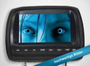 TelematikTeam: 9" Riesen-Toucscreen: Multimedia/Rearseat-Entertainment-Nachrüstlösung incl. VOR-ORT-EINBAU...