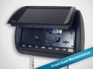 TelematikTeam: 9" Riesen-Toucscreen: Multimedia/Rearseat-Entertainment-Nachrüstlösung incl. VOR-ORT-EINBAU...