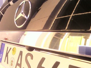 Umrüstung Mercedes ML (W164) durch TelematikTeam + Rückfahrkamera + Multimediakopfstützen + DVB-T + Fahrmodul...